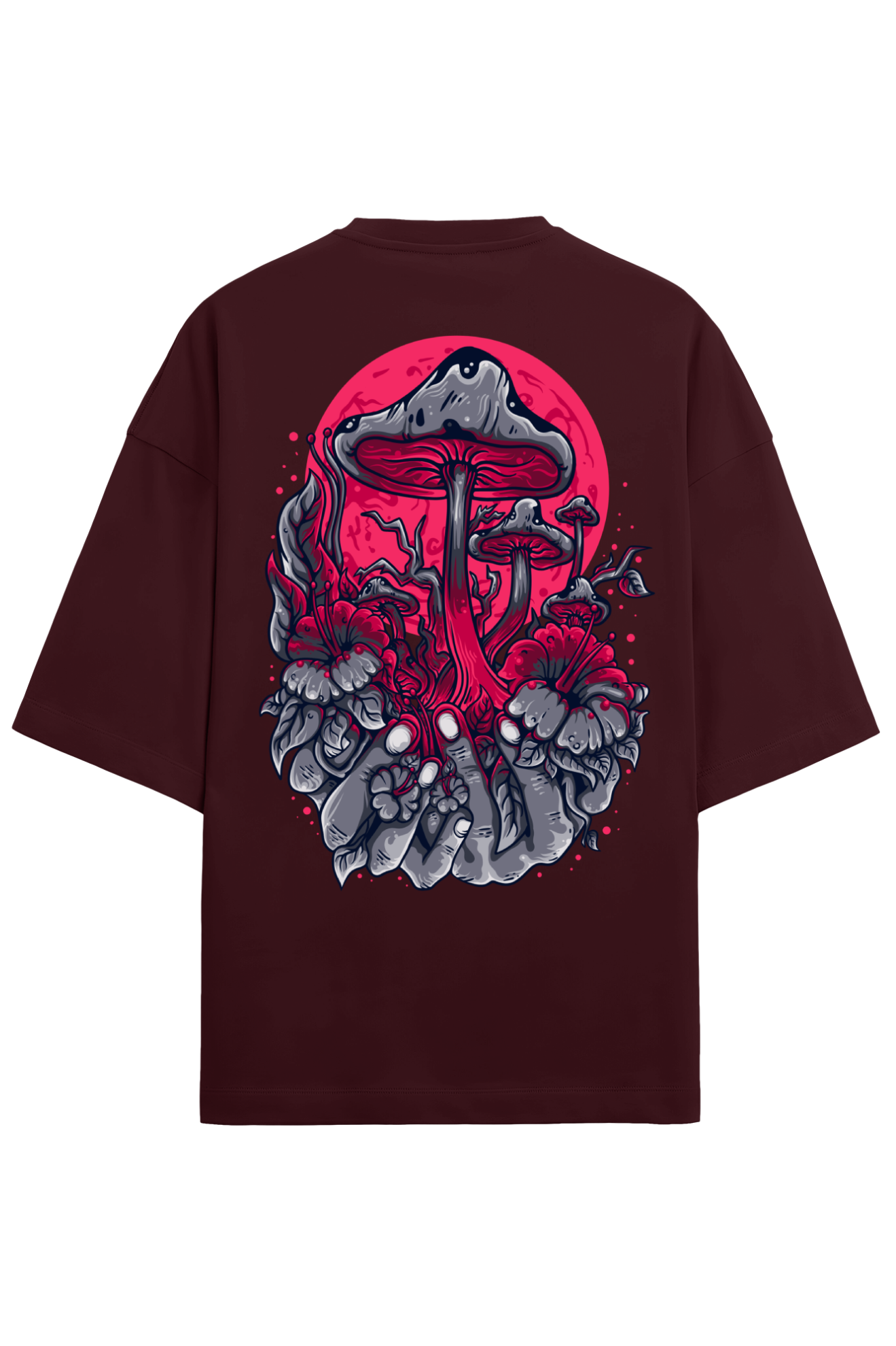Colourful Mushroom Oversized Terry