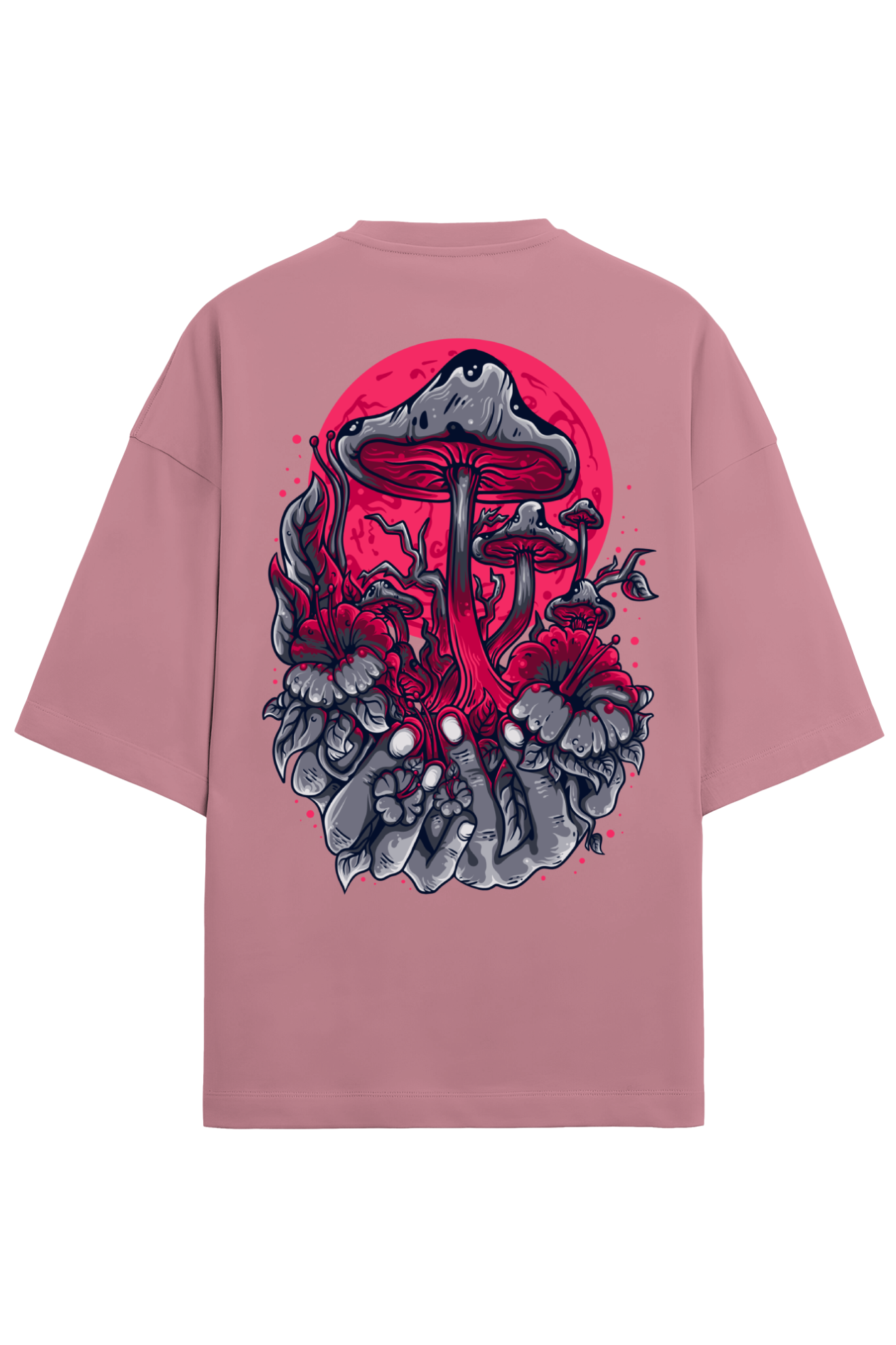 Colourful Mushroom Oversized Terry