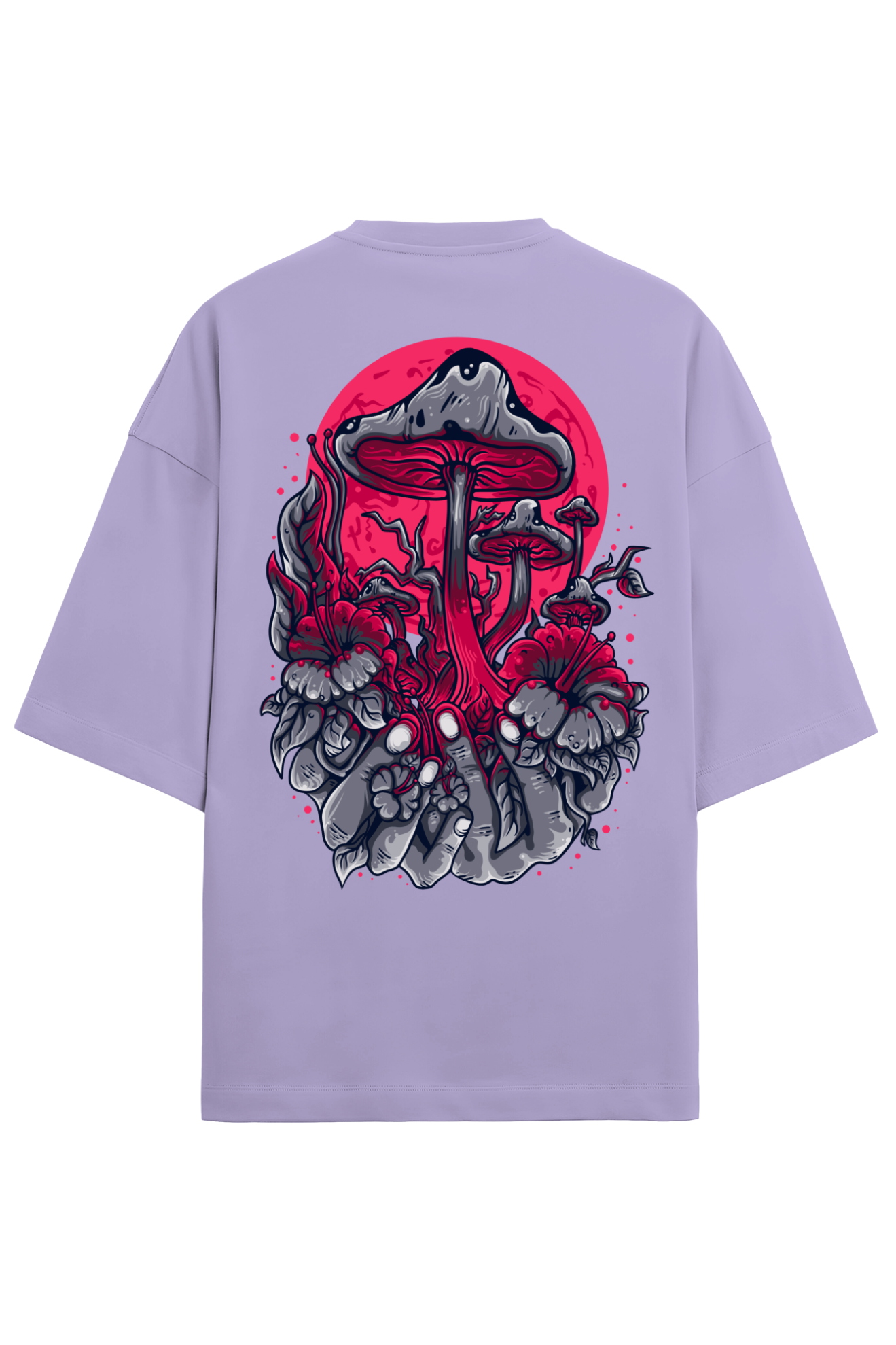 Colourful Mushroom Oversized Terry