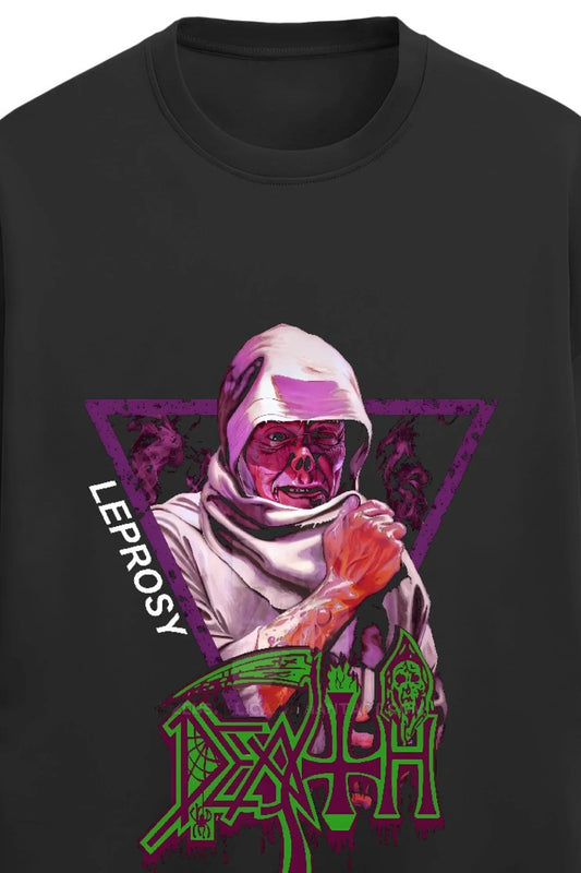 Leprosy Terry Oversized Tee