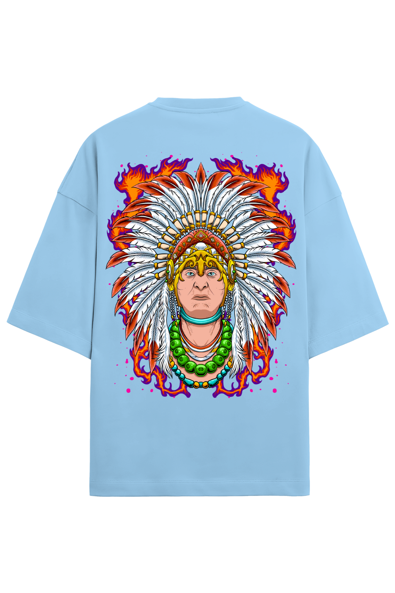 Native American Chief Oversized Terry
