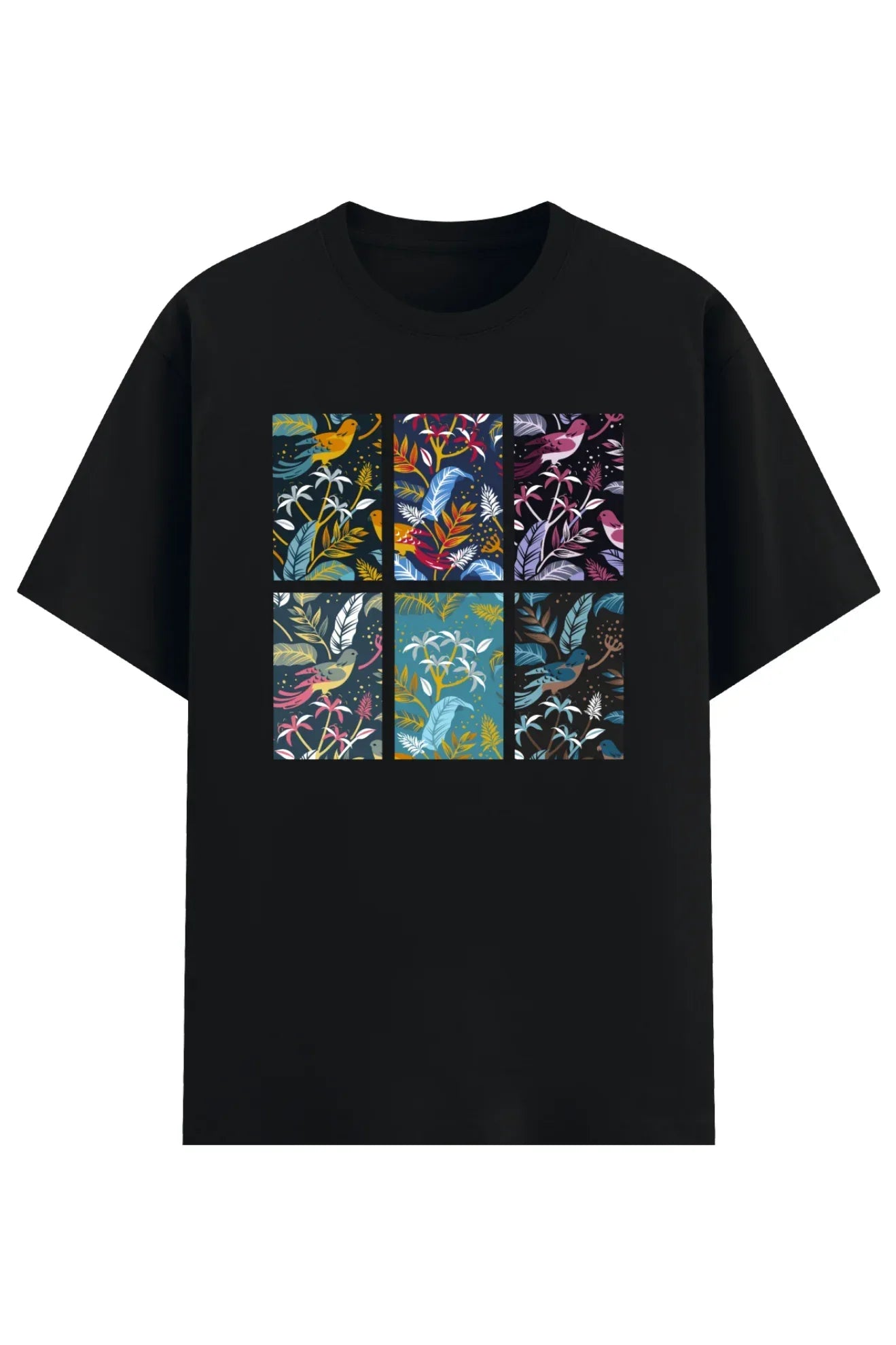 Tropique Noir Eco-friendly T-Shirt - MasteeZone