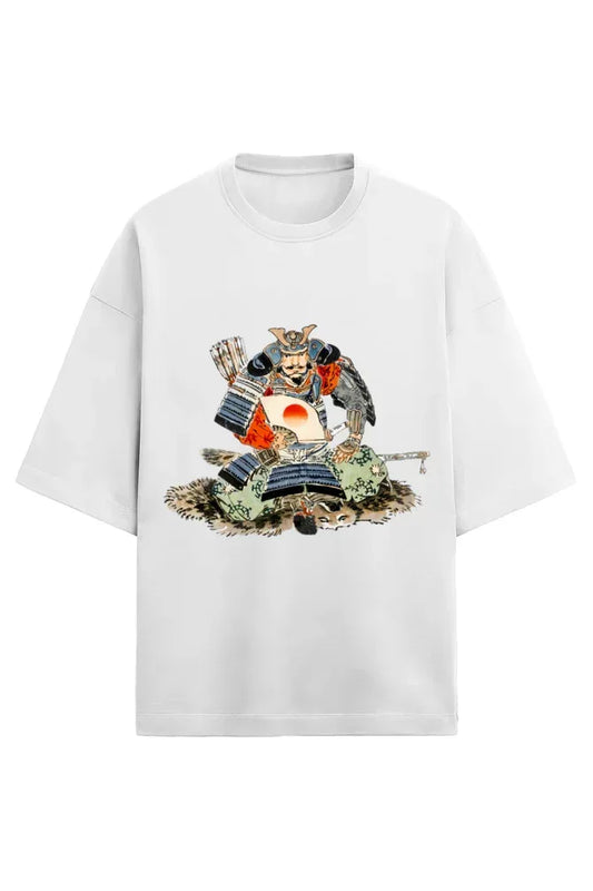 Traditional Japanese Samurai Oversized Terry - MasteeZone