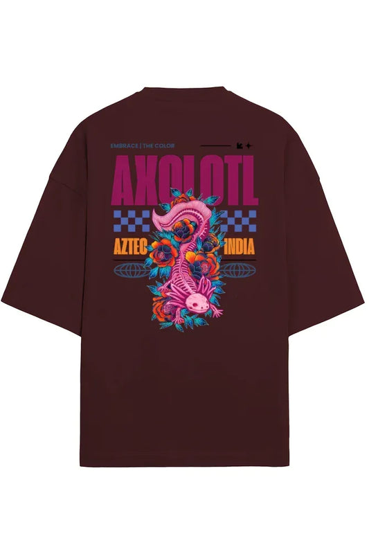 Axolotl Oversized Terry Back - MasteeZone