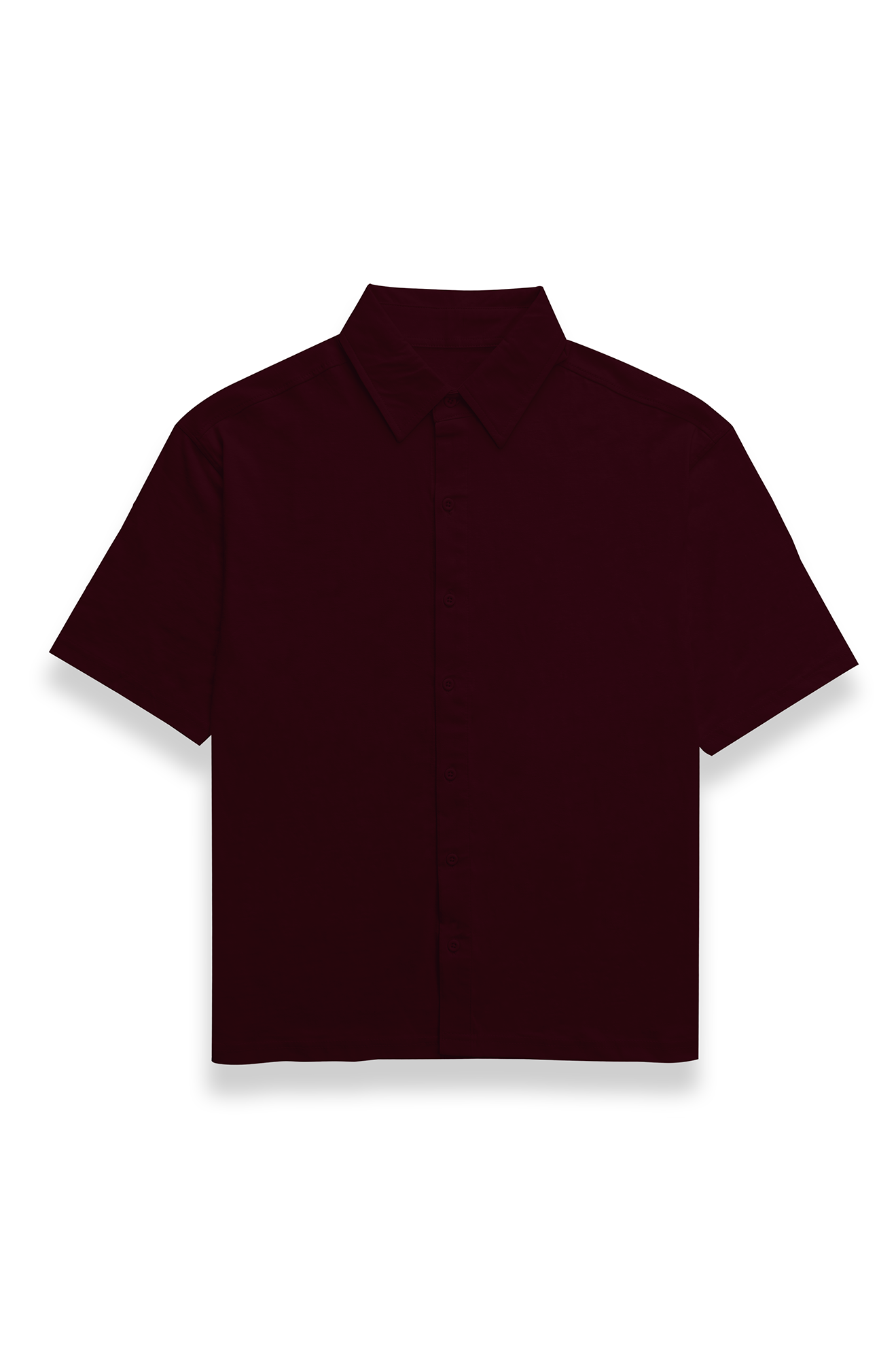 Oversized Shirt Maroon