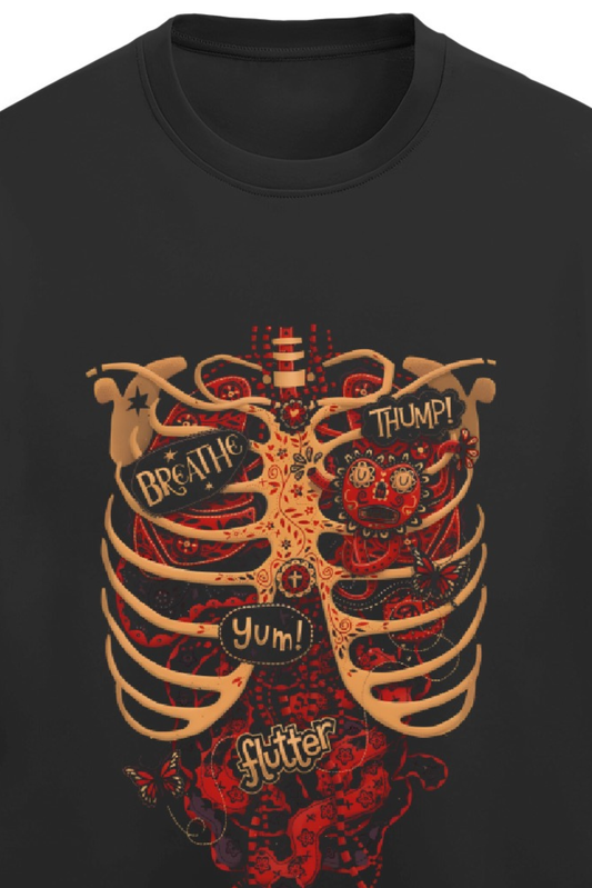 It’s What’s On The Inside That Counts Terry Oversized T-Shirt