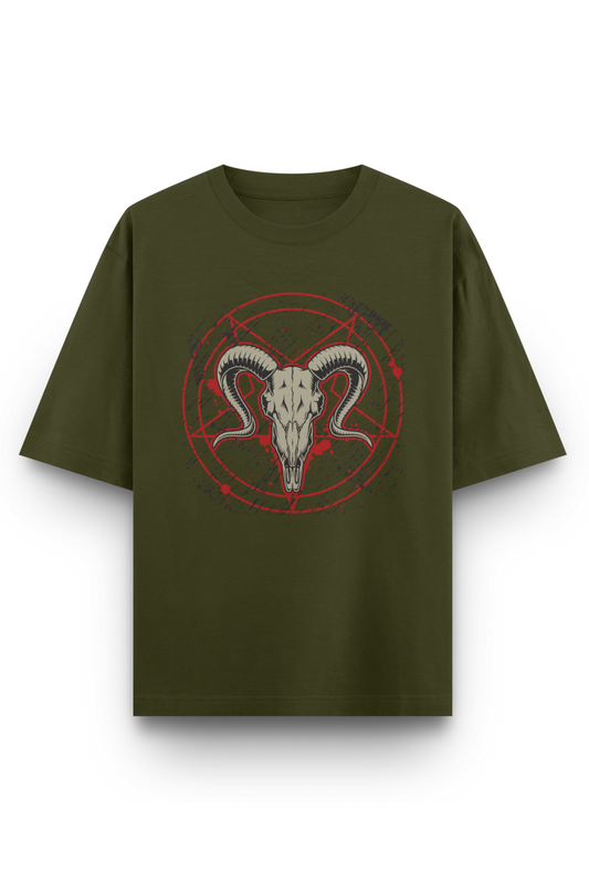 Pentagram Satanic Oversized Classic