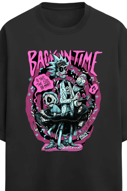 Back in Time Terry Oversized Tee