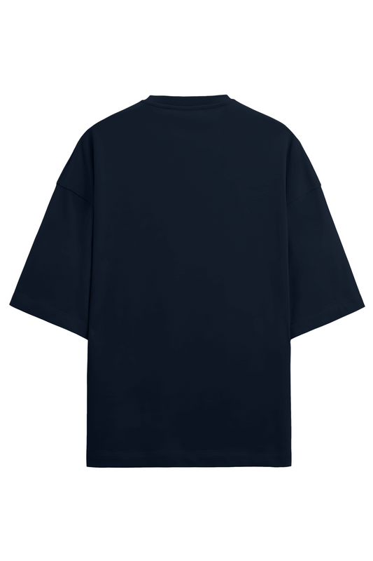 Solid Navy Blue Oversized Terry