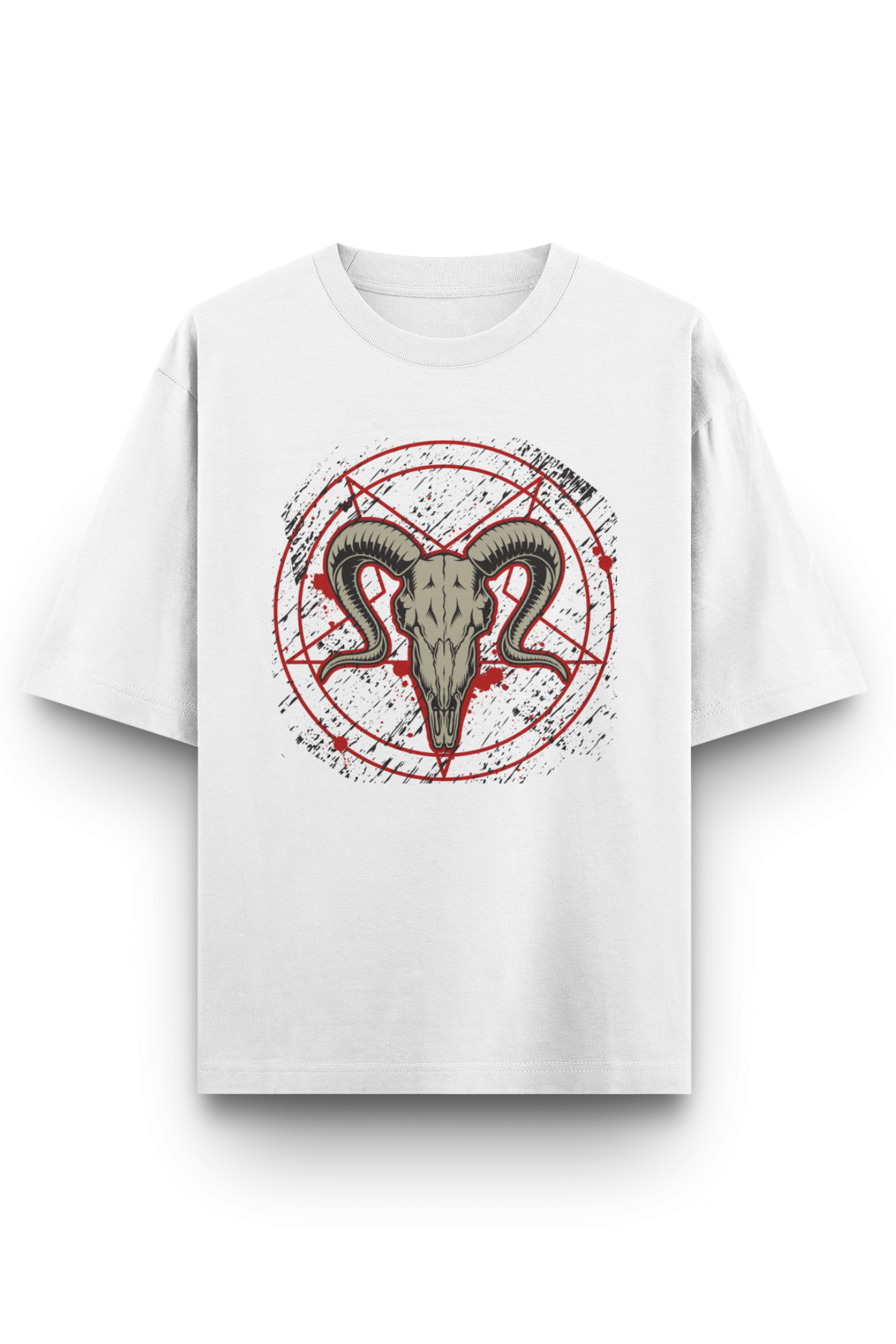 Pentagram Satanic Oversized Classic