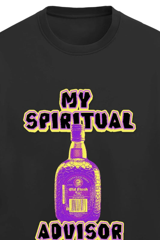 Old Monk Terry Oversized Tee - MasteeZone