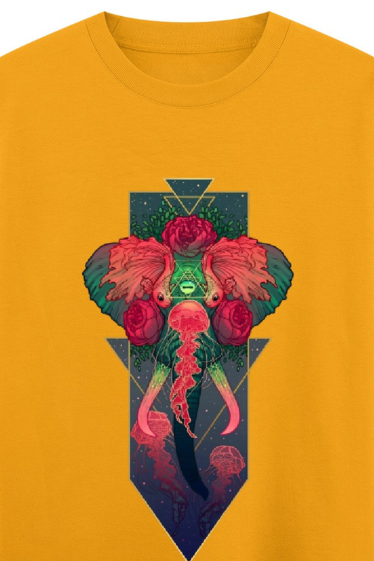 Eleflower Oversized Classic T-Shirt
