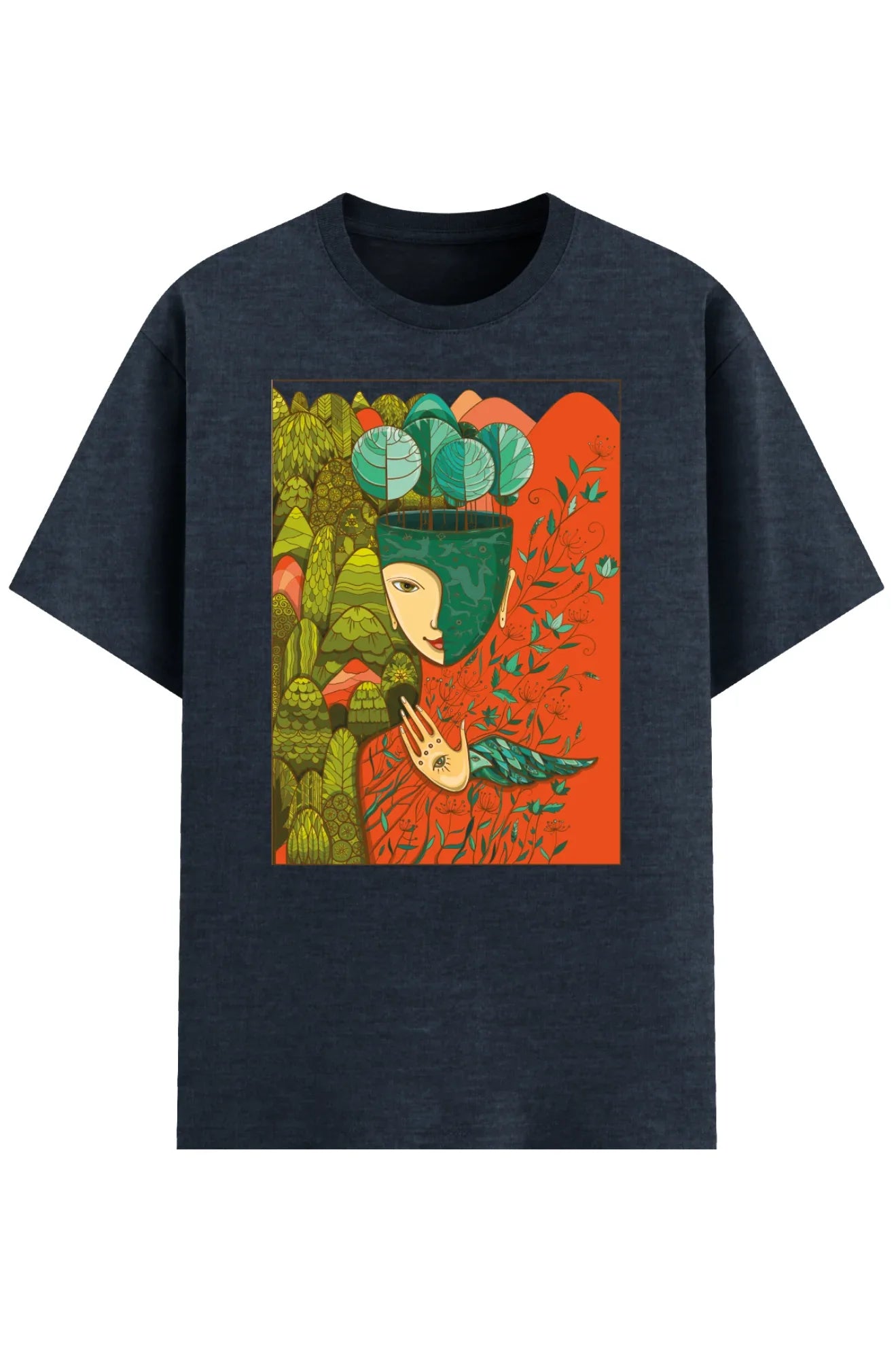 Flora Persona Eco-friendly T-Shirt - MasteeZone