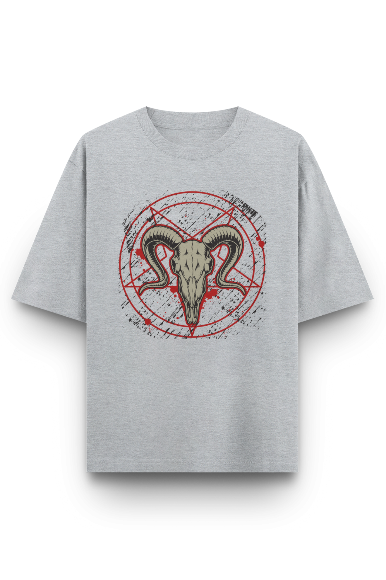 Pentagram Satanic Oversized Classic