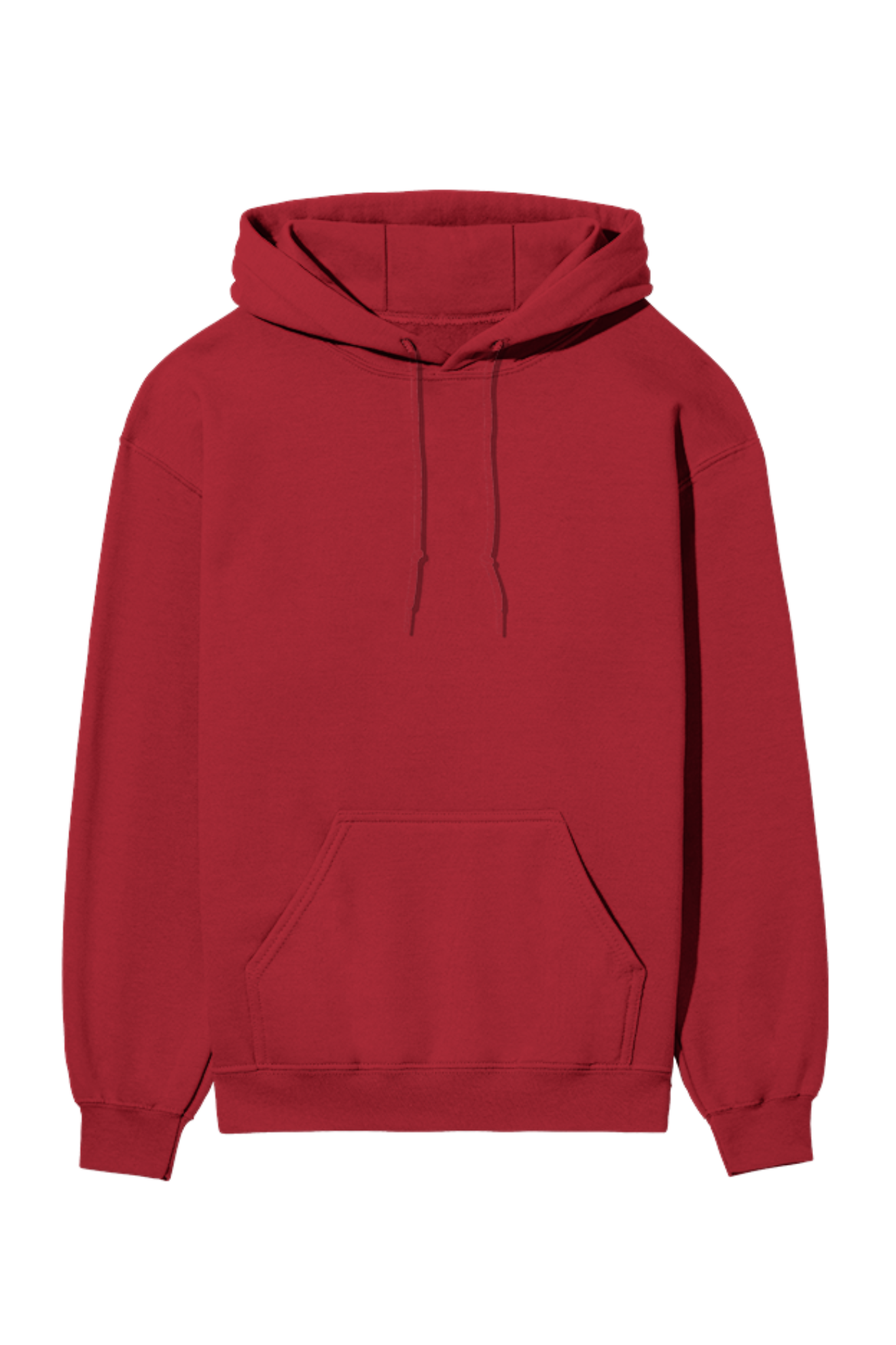 Red Hooded Sweatshirt
