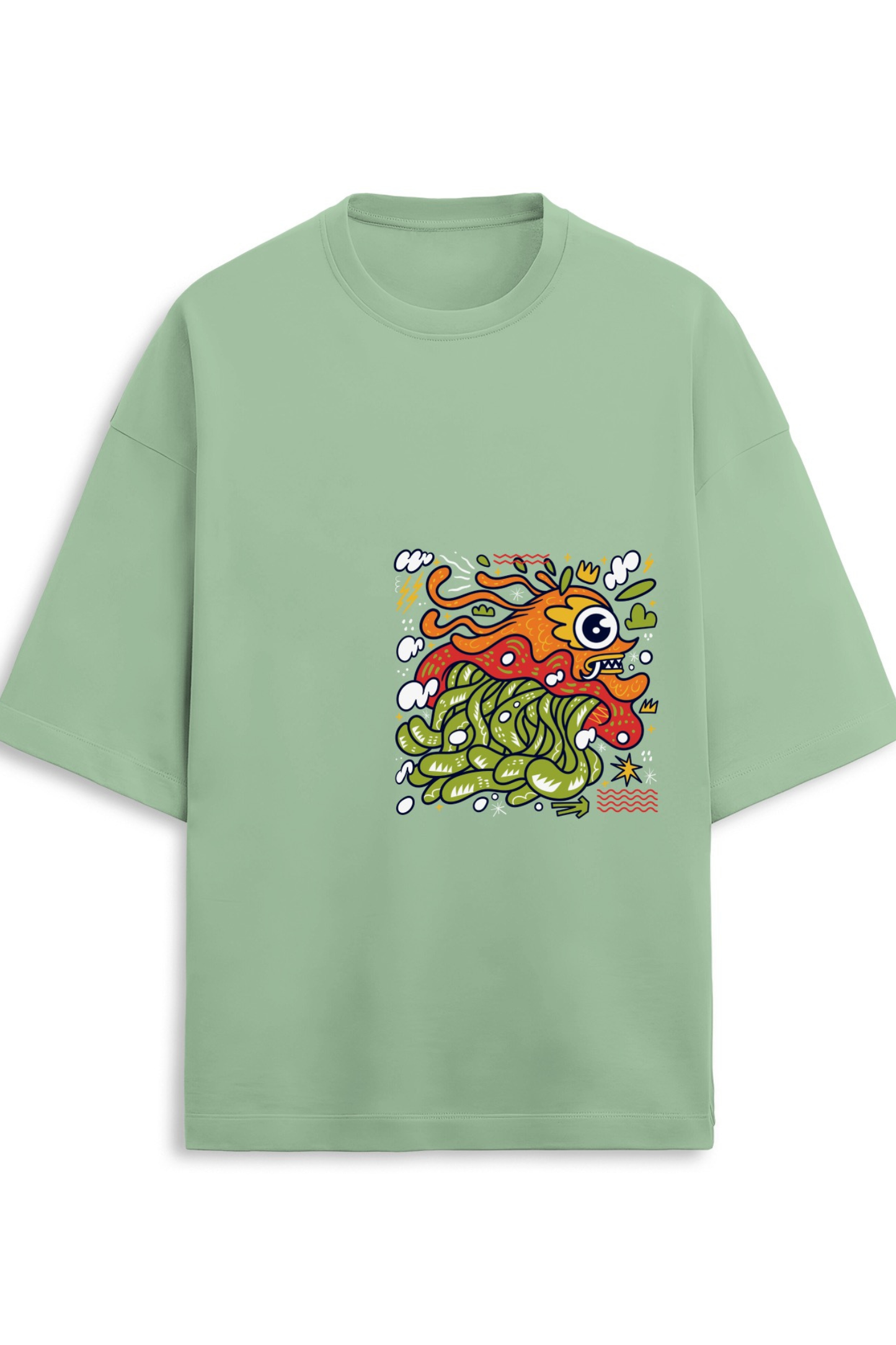 Monsbungo Terry Oversized Tee