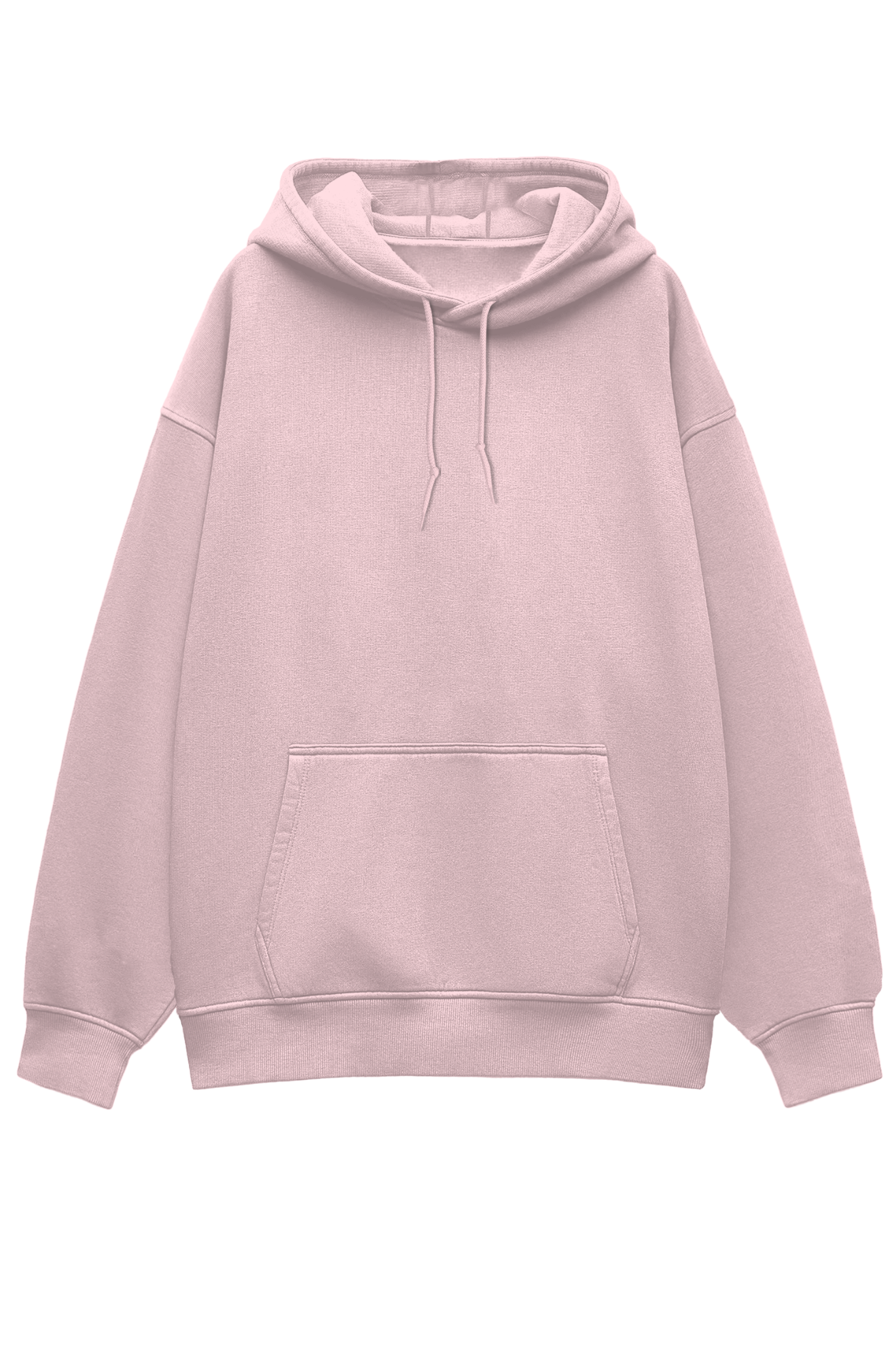 Baby Pink Heavyweight Oversized Hooded Sweatshirt