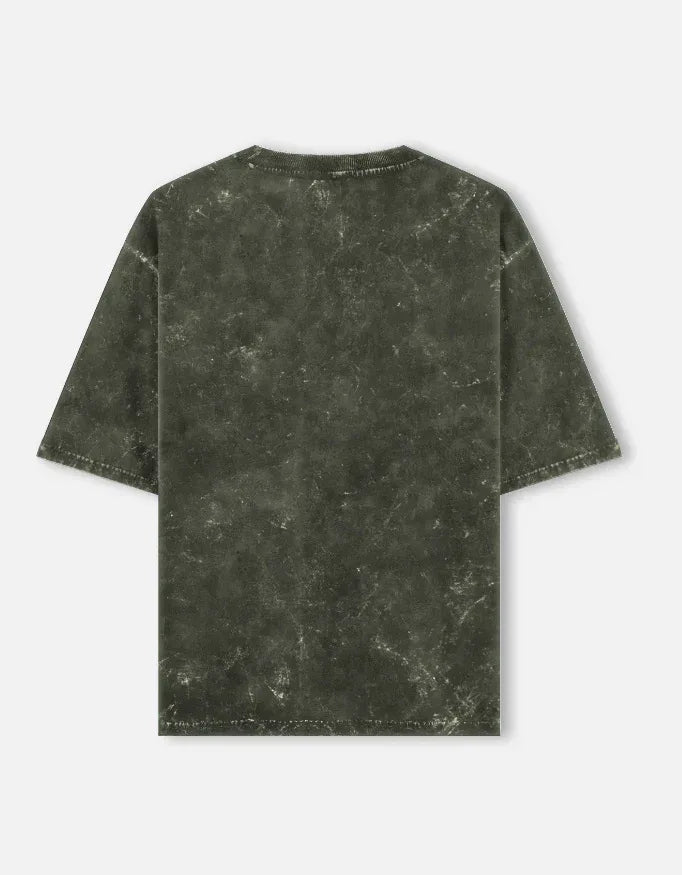 Mastee Acid Washed Oversized Tee - MasteeZone