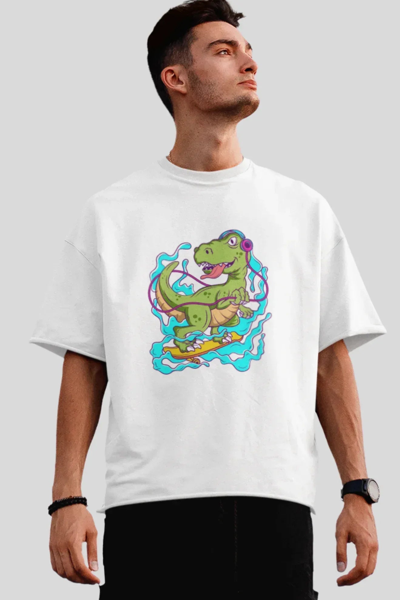 Dino Skater Oversized Terry - MasteeZone