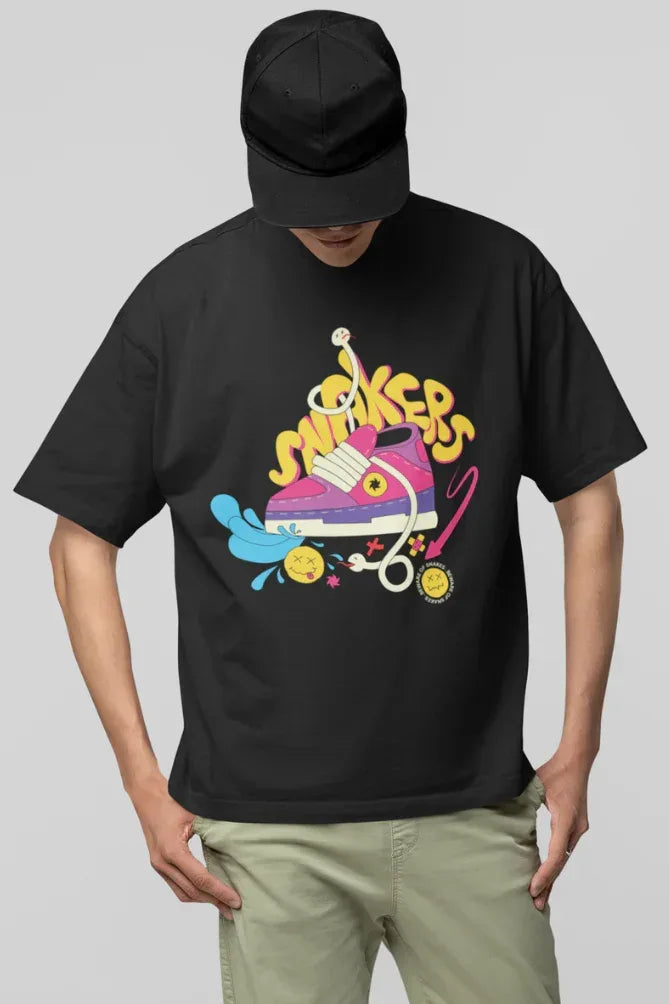 Sneakers X Snakes Oversized Terry - MasteeZone