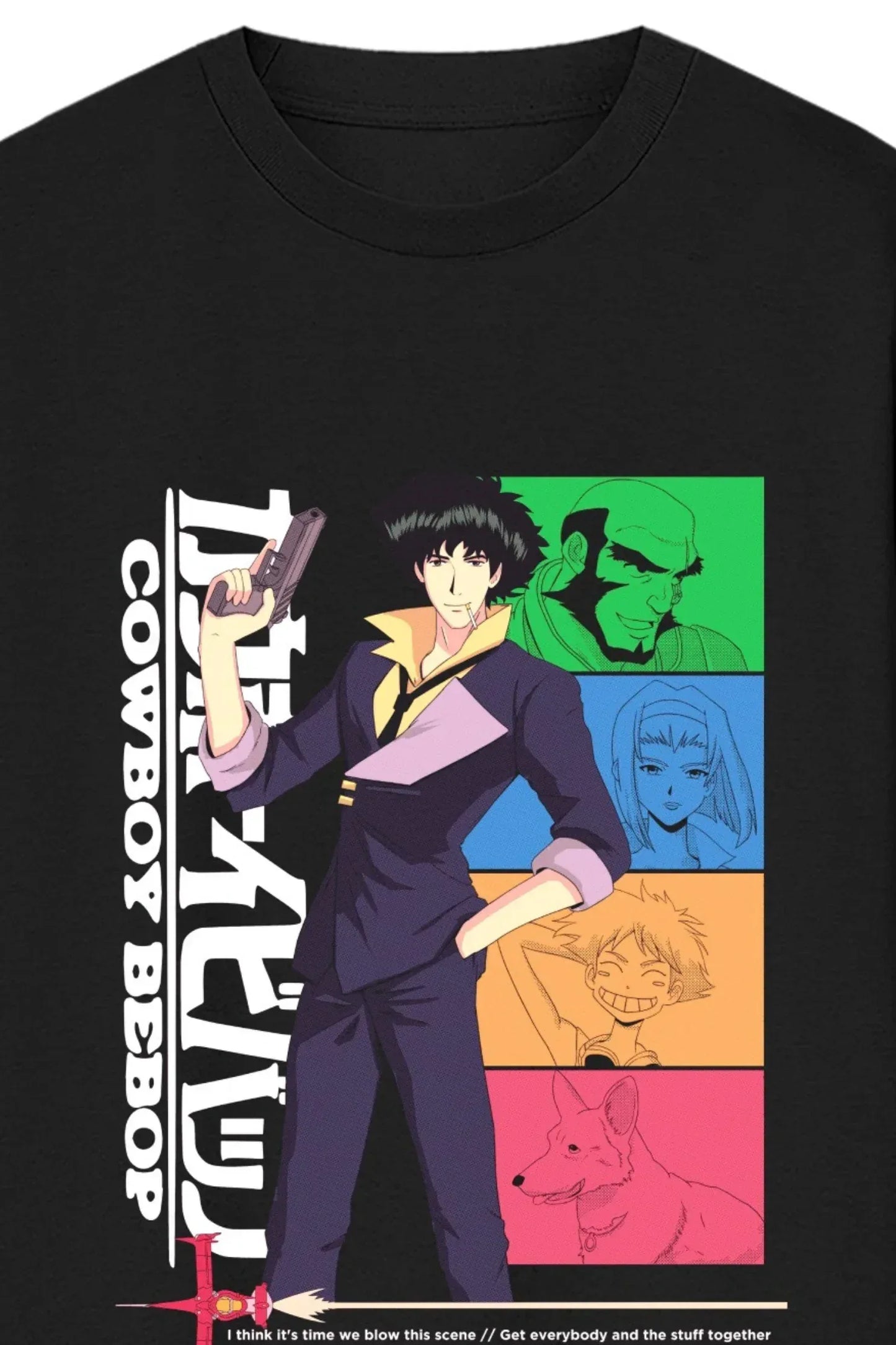 Kaubōi Bibappu カウボーイビバップ Oversized Standard T-Shirt - MasteeZone