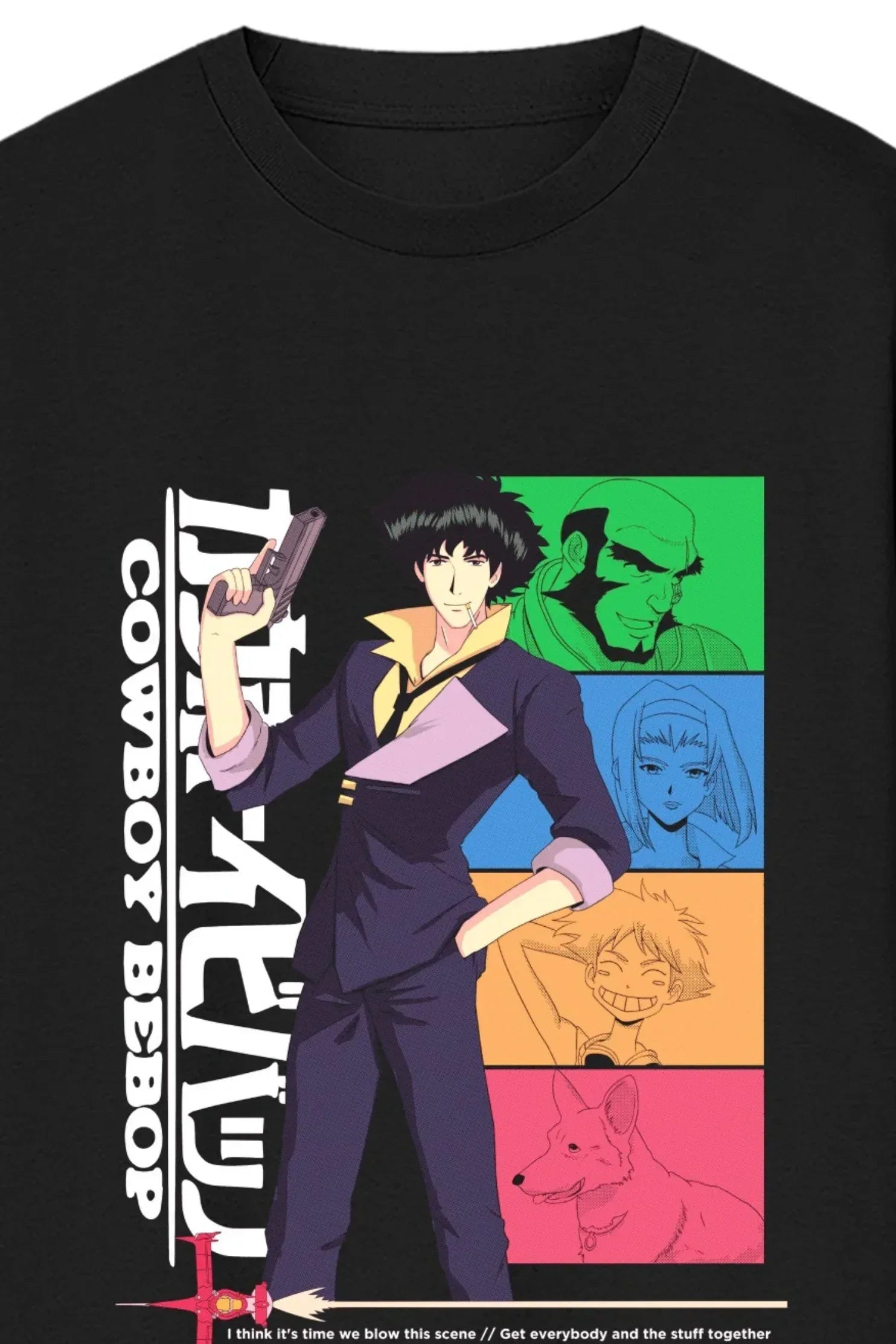 Kaubōi Bibappu カウボーイビバップ Oversized Standard T-Shirt - MasteeZone