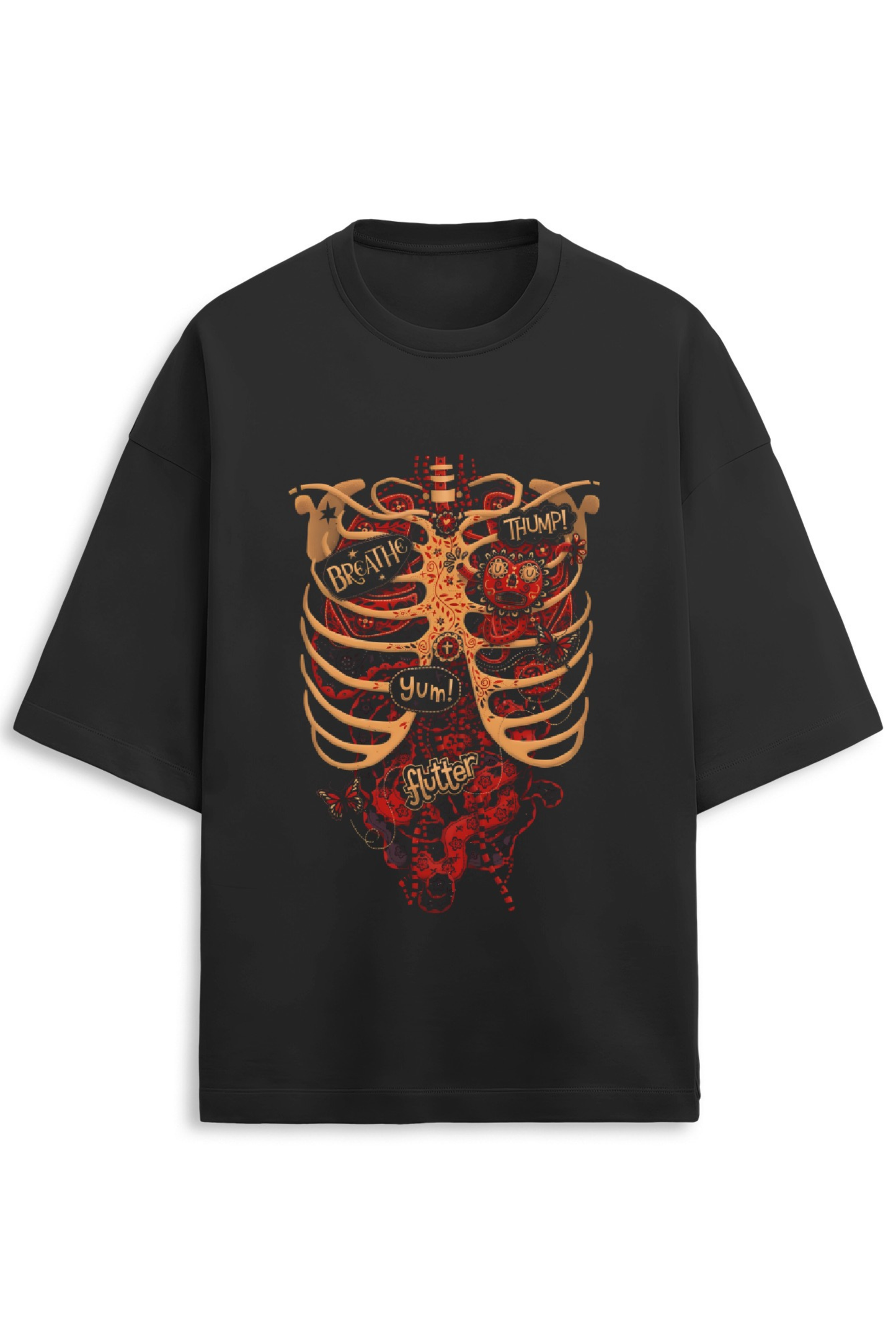 It’s What’s On The Inside That Counts Terry Oversized T-Shirt