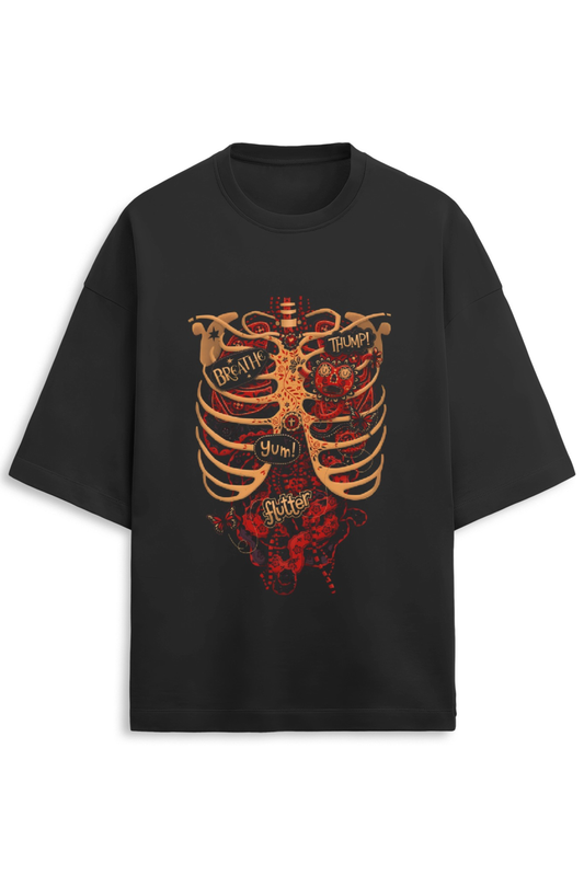 It’s What’s On The Inside That Counts Terry Oversized T-Shirt