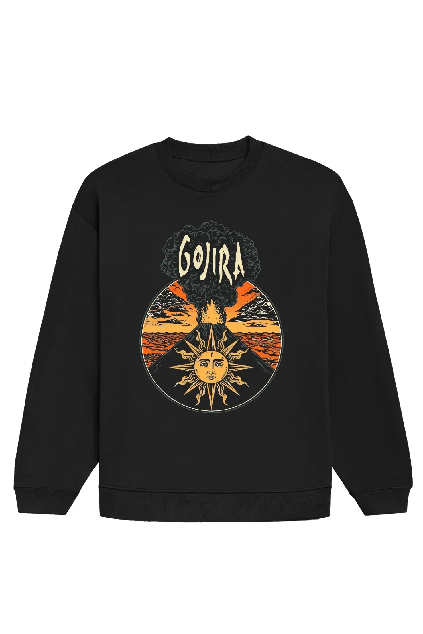 Magma Oversized Sweatshirt - MasteeZone