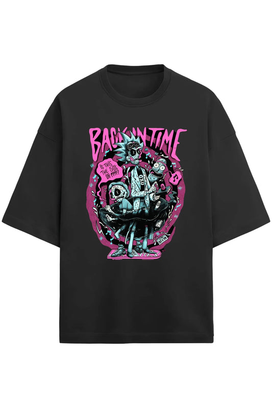 Back in Time Terry Oversized Tee