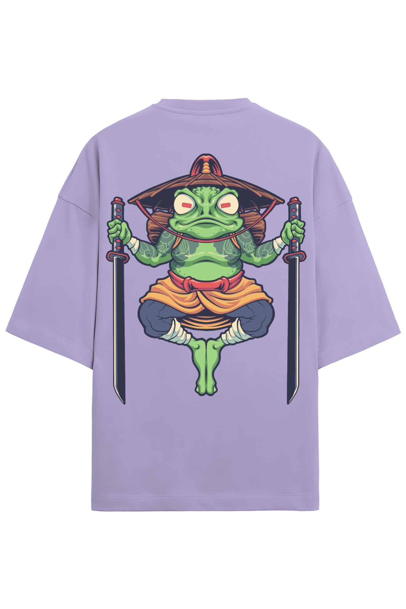 Ninja Frog Warrior Oversized Terry
