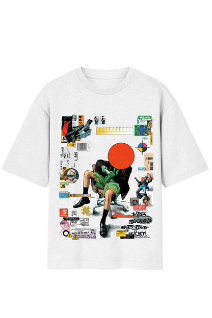 Chill Maxxing Oversized Standard T-Shirt - MasteeZone