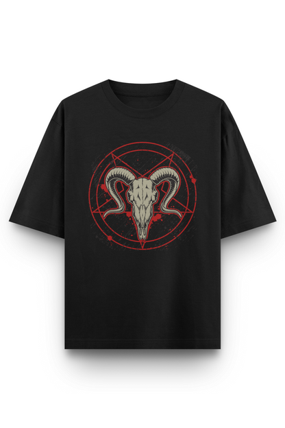 Pentagram Satanic Oversized Classic