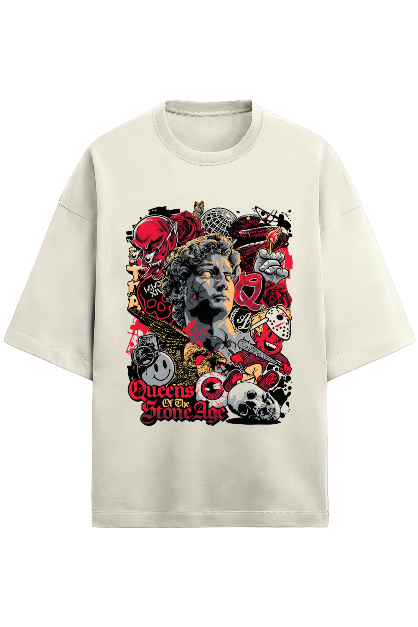 QOTSA Terry Oversized Tee