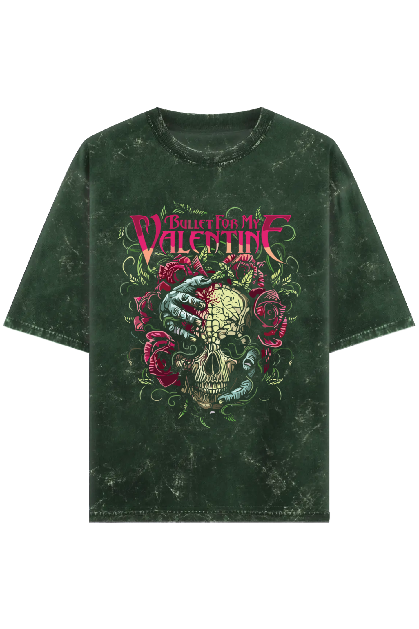 BFMV Acid Washed Oversized Tee