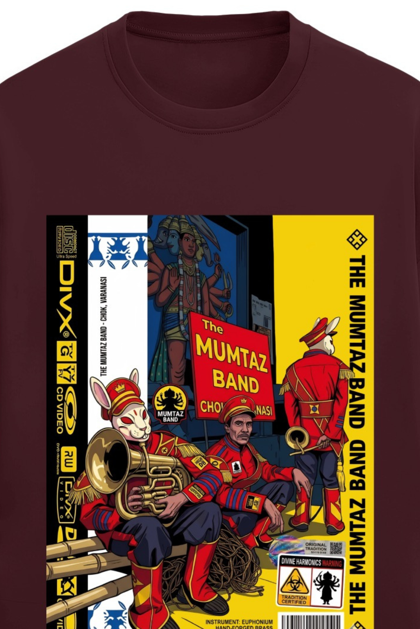 Mumtaz Band Terry Oversized T-Shirt