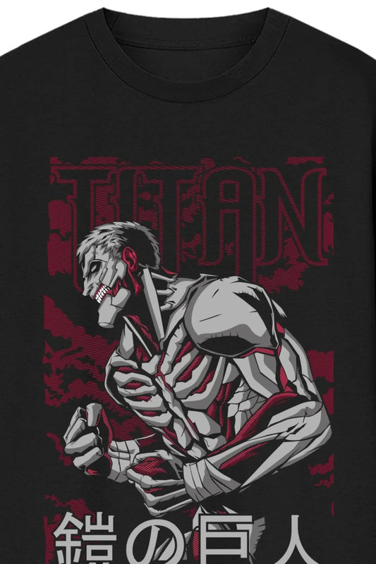 Shingeki no Kyojin Oversized Standard T-Shirt - MasteeZone