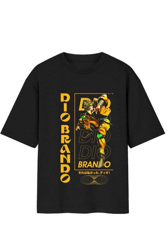 Dio Brando Oversized Standard T-Shirt - MasteeZone