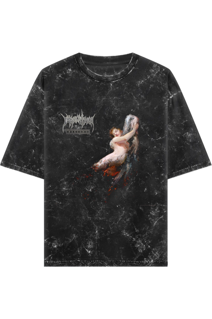 Descent Acid Washed Oversized Tee