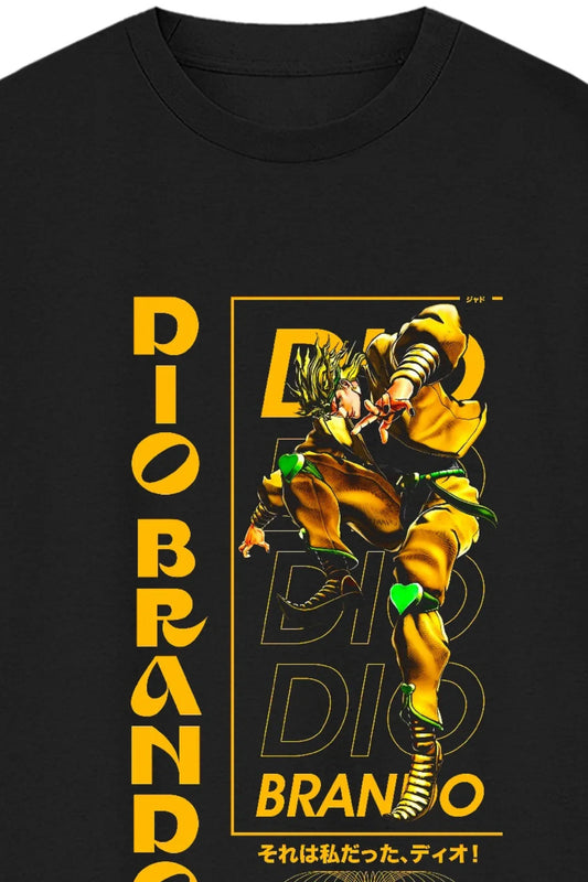 Dio Brando Oversized Standard T-Shirt - MasteeZone