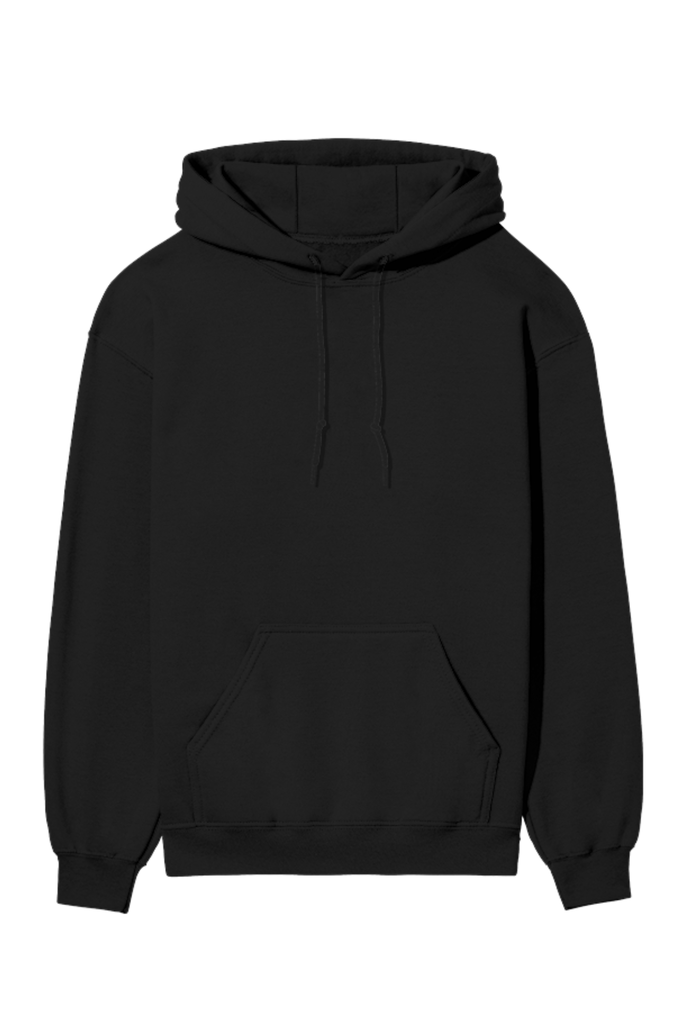Black Hooded Sweatshirt