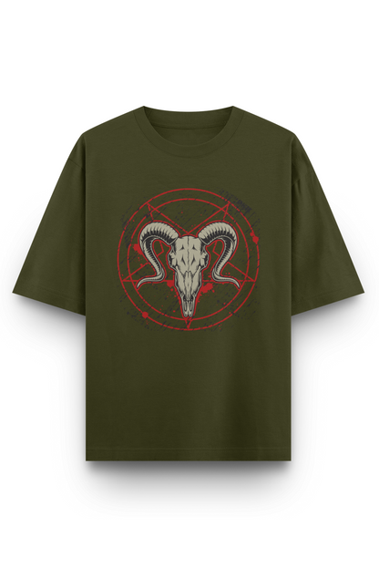 Pentagram Satanic Oversized Classic