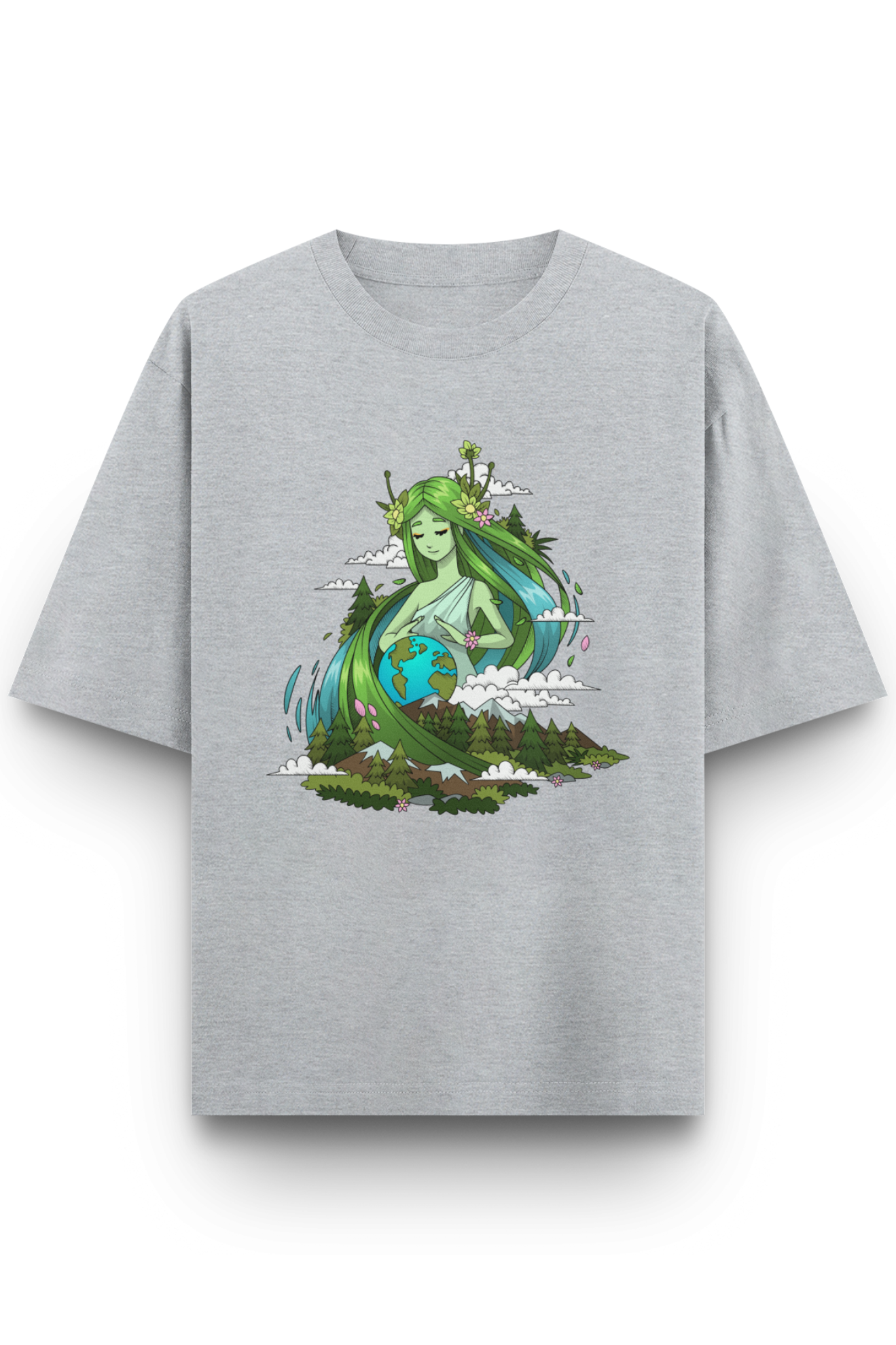 Mother Earth Oversized Classic T-Shirt – MasteeZone