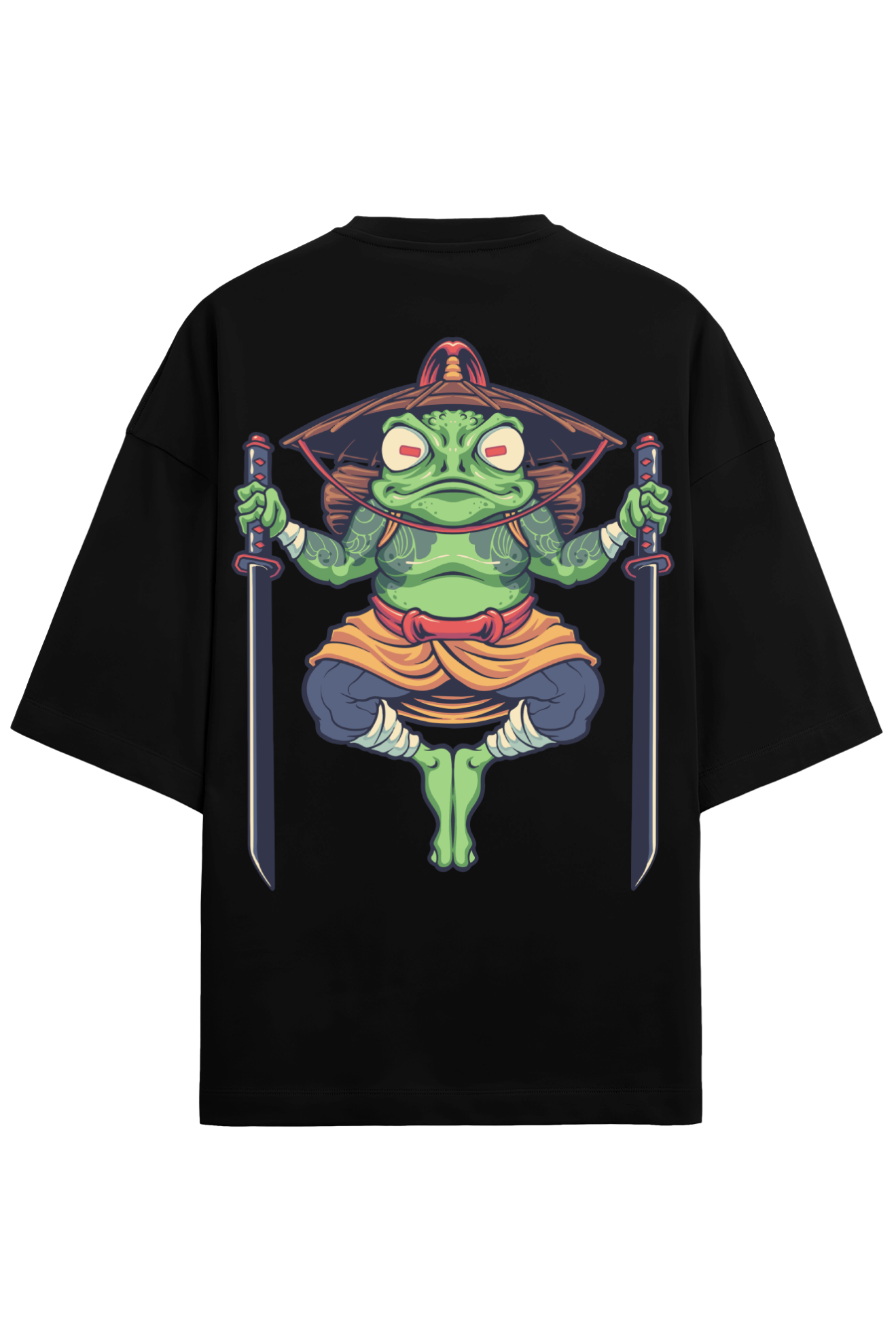 Ninja Frog Warrior Oversized Terry