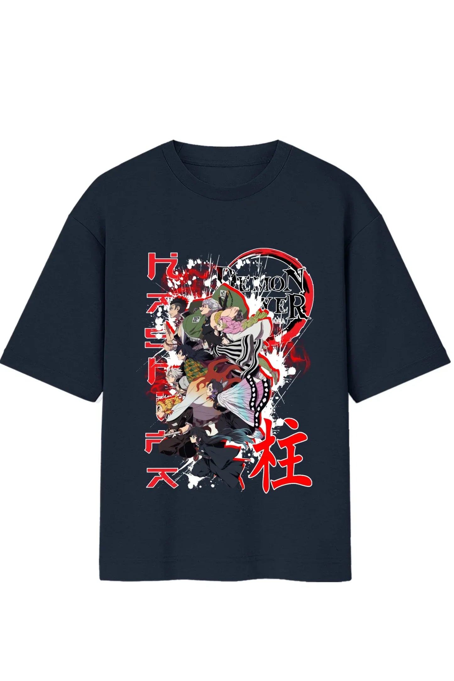 Kimetsu no Yaiba Oversized Standard T-Shirt - MasteeZone