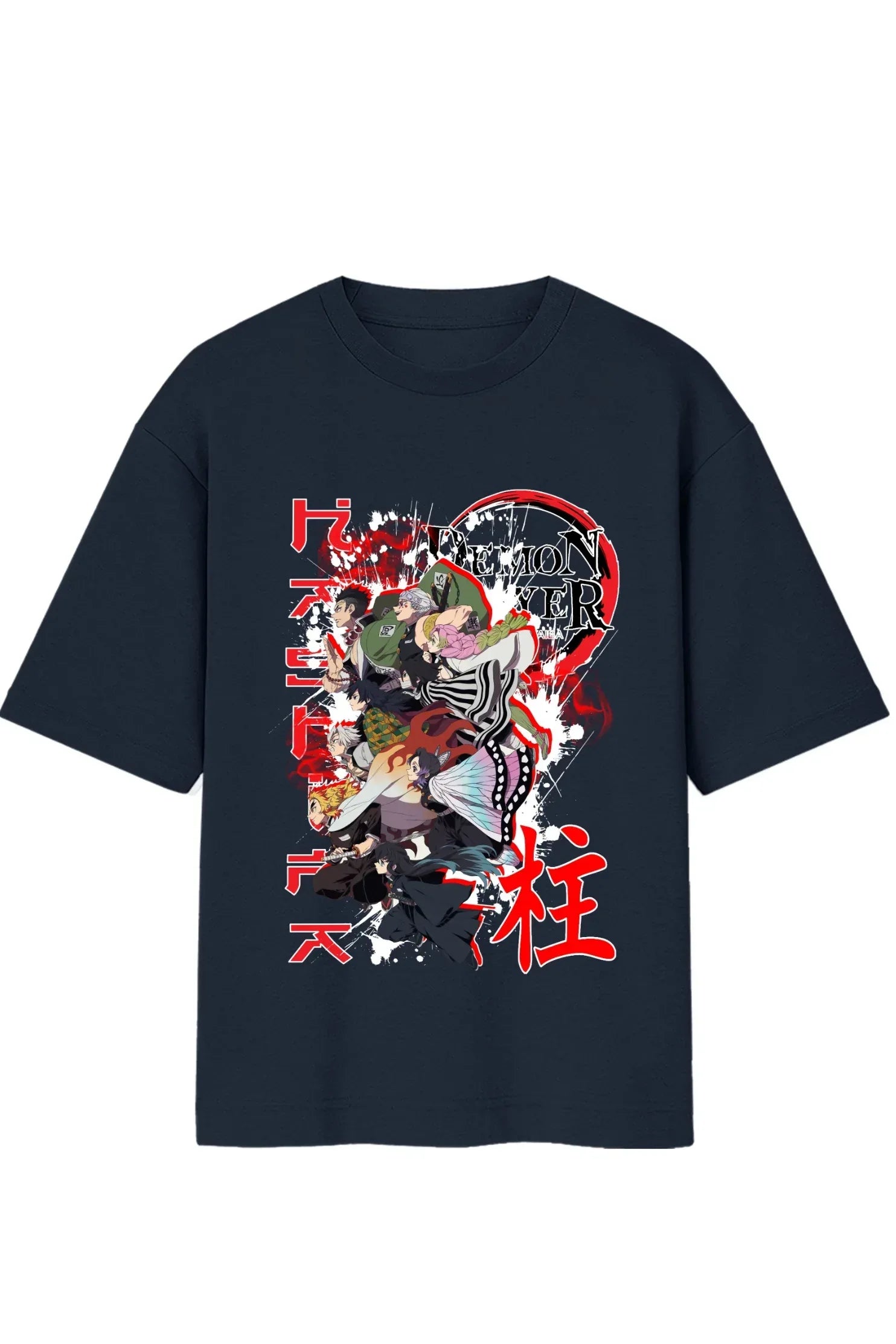 Kimetsu no Yaiba Oversized Standard T-Shirt - MasteeZone