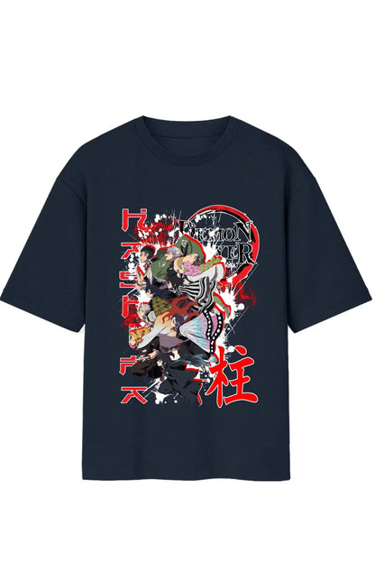 Kimetsu no Yaiba Oversized Standard T-Shirt - MasteeZone