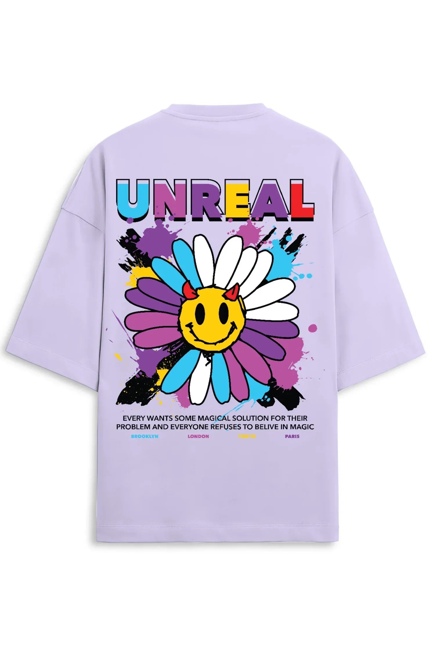 Unreal Terry Oversized Tee - MasteeZone