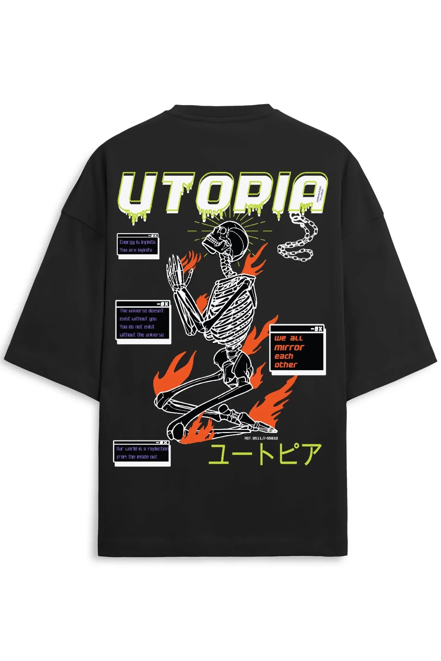 Utopia Terry Oversized Tee - MasteeZone
