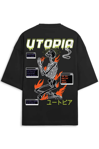 Utopia Terry Oversized Tee - MasteeZone